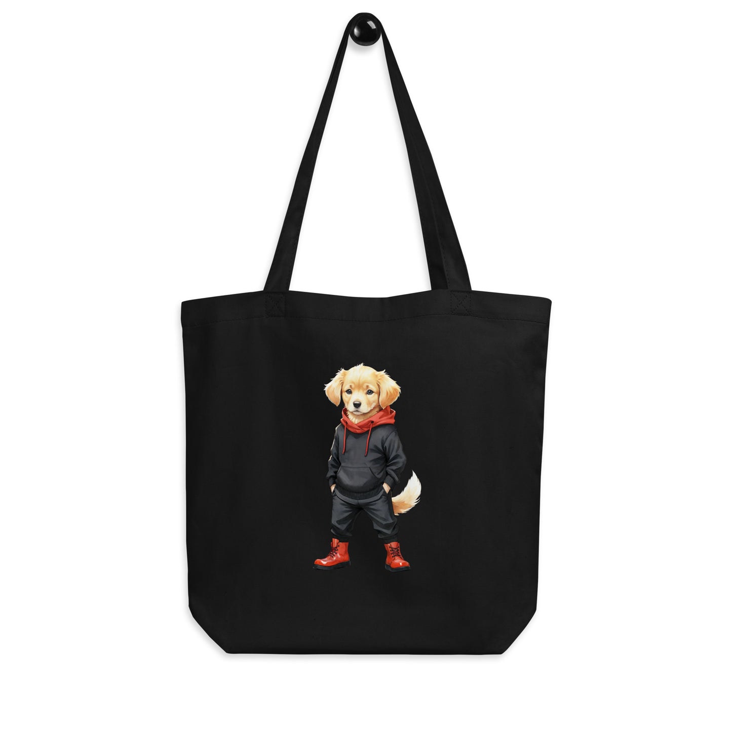 Golden Retriever Jujutsu Eco Tote Bag