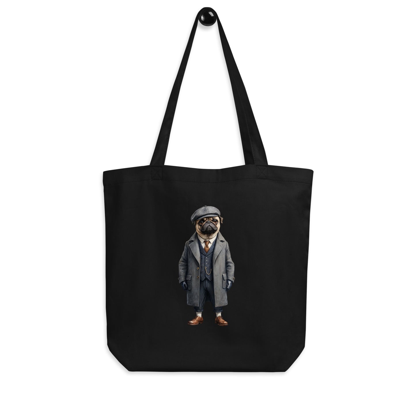 Pug Vintage Shelby Eco Tote Bag