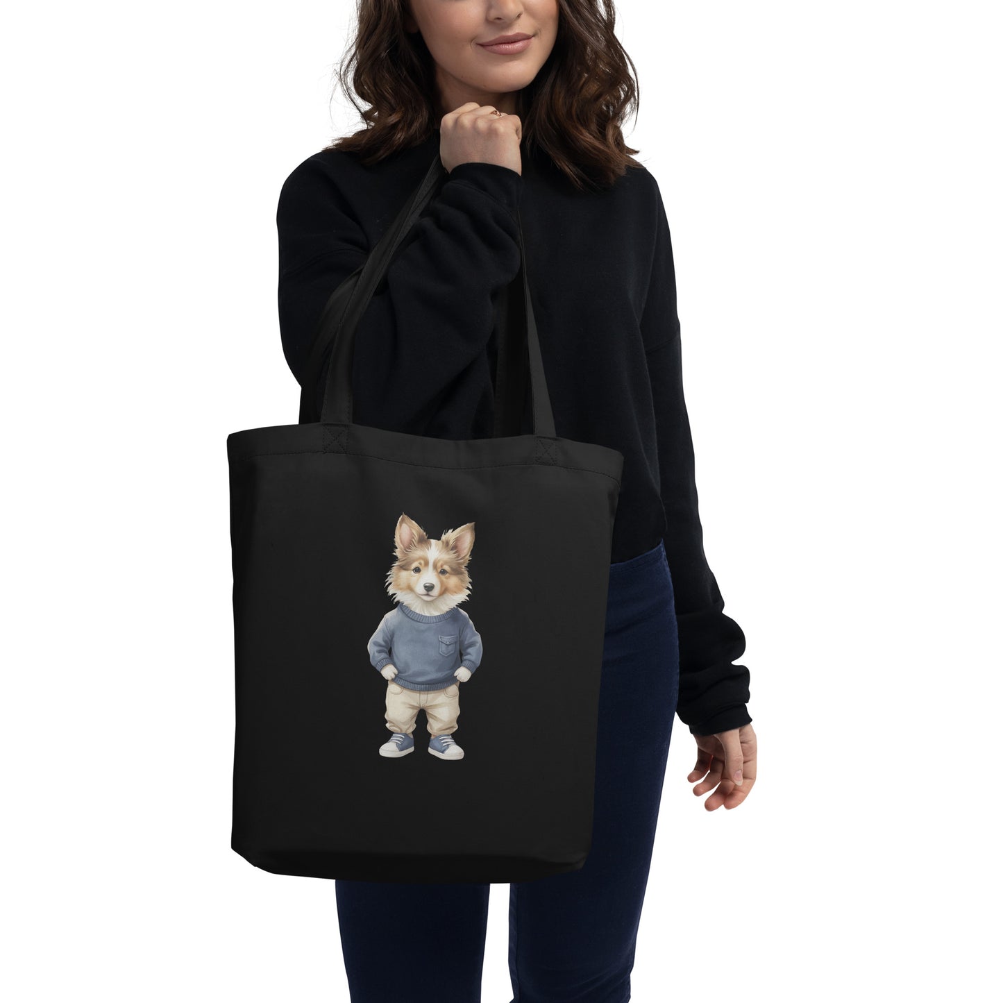 Shetland Sheepdog Joy Eco Tote Bag