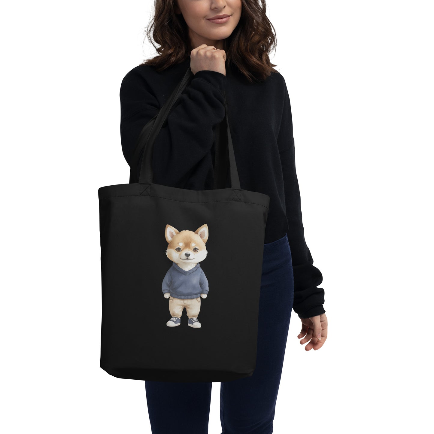 Shiba Inu Summer Treat Eco Tote Bag