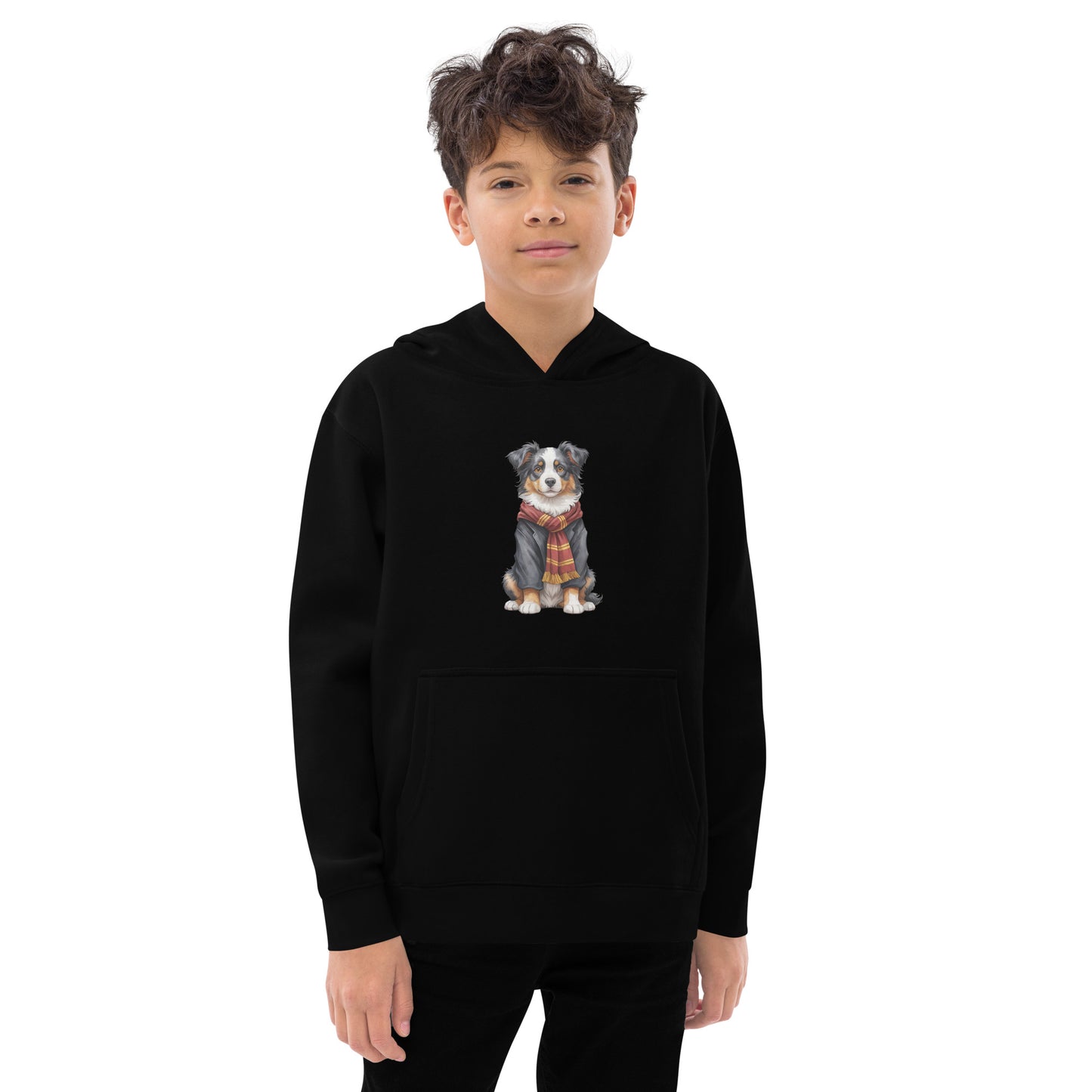 Australian Shepherd Wizard Youth Hoodie