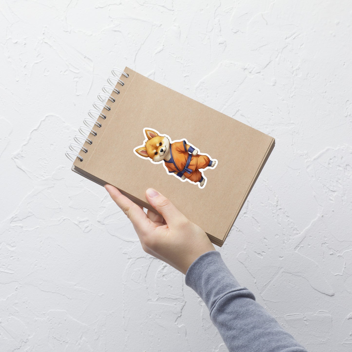 Shiba Inu Martial Art Bubble-free stickers