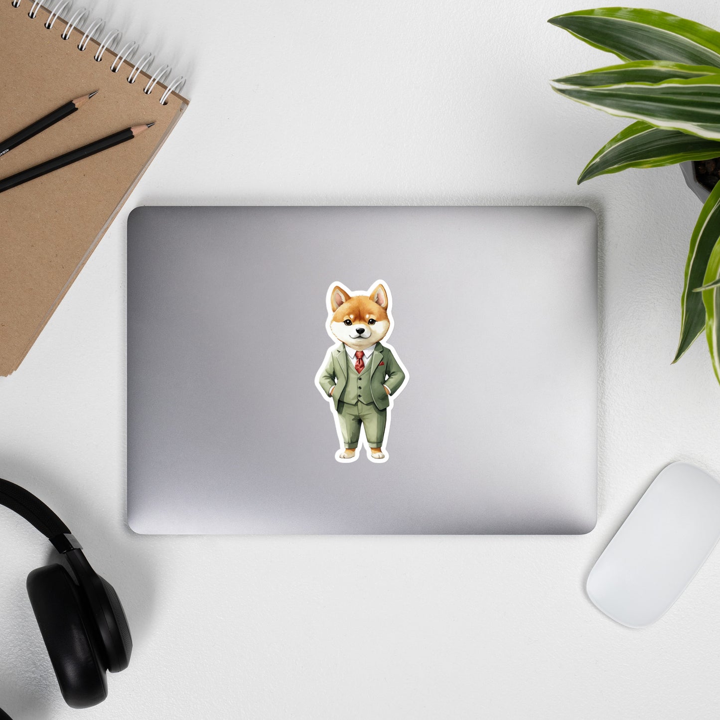 Shiba Inu Spy x Bubble-free stickers