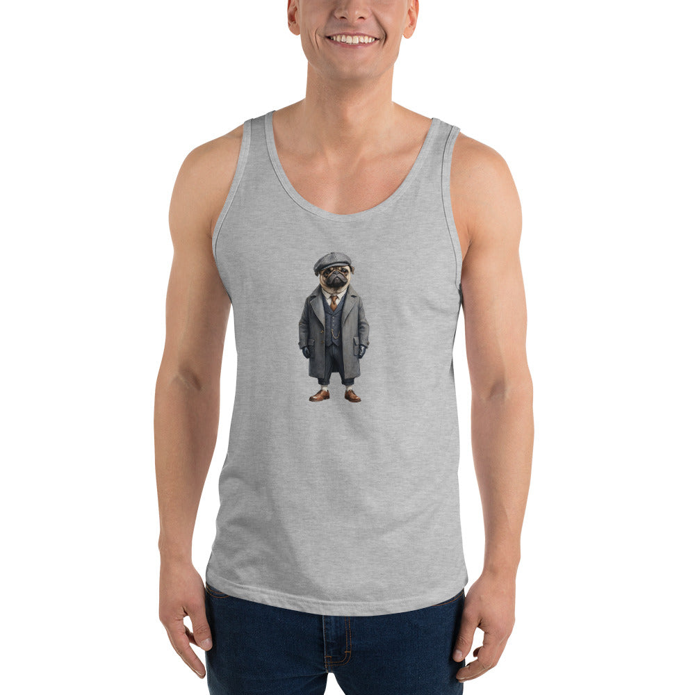 Pug Vintage Shelby Men's Tank Top