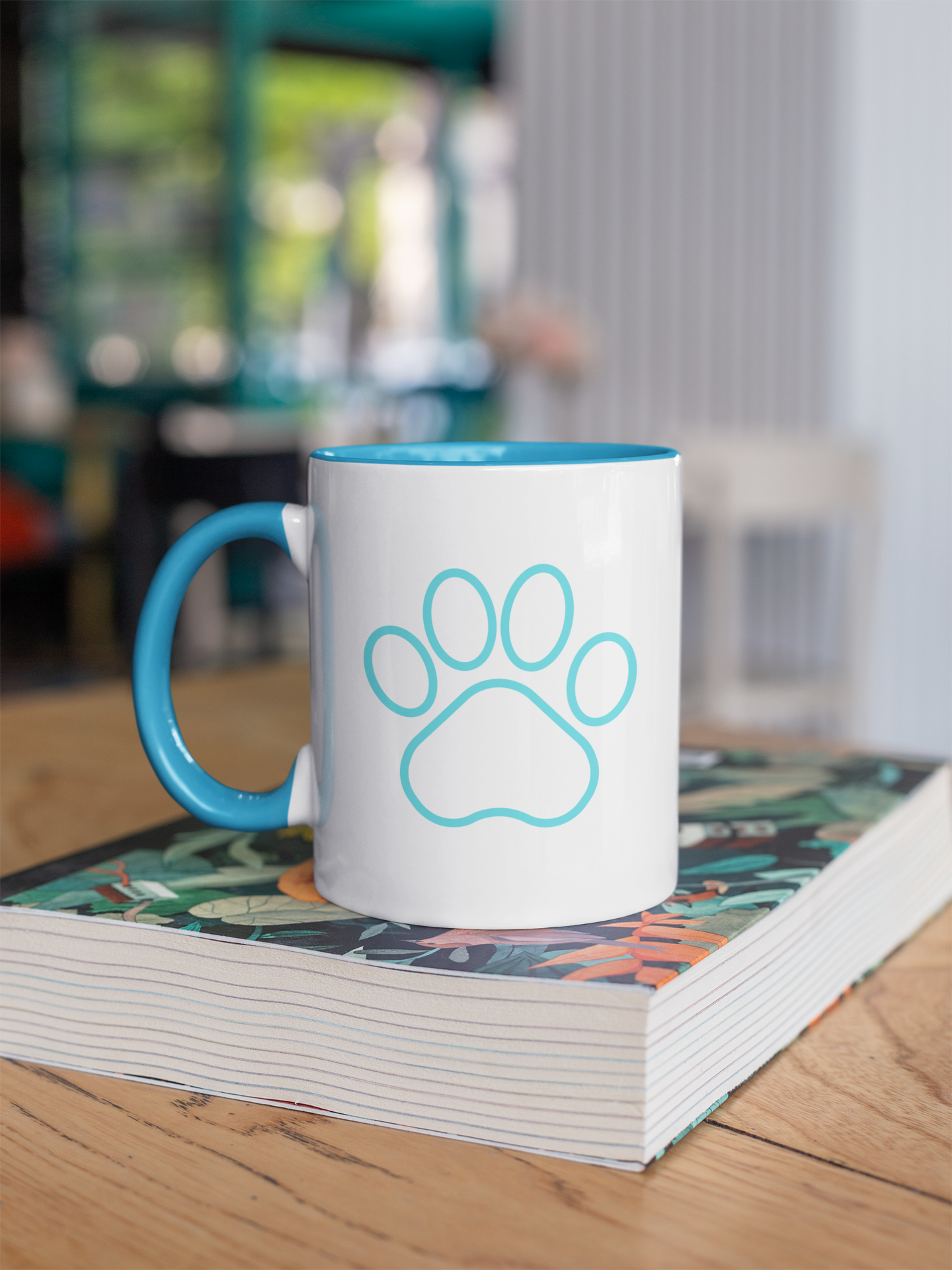 Tiffany Blue MiloMochi Mug with Color