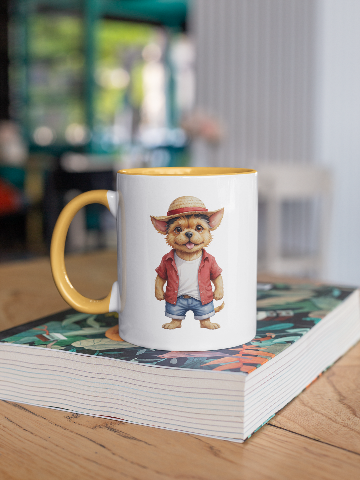 Norwich Terrier One Treat Mug with Color