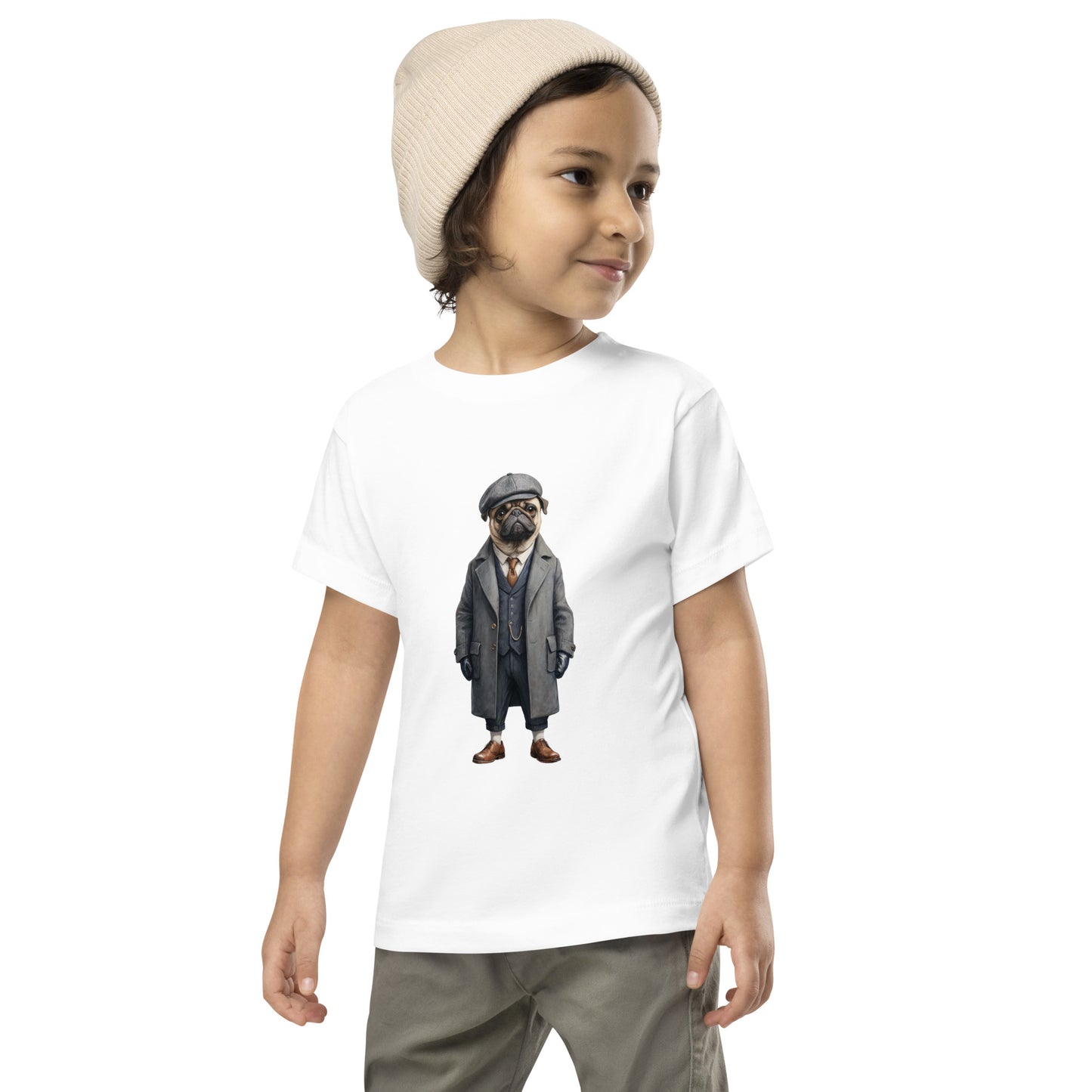 Pug Vintage Shelby Toddler T-Shirt
