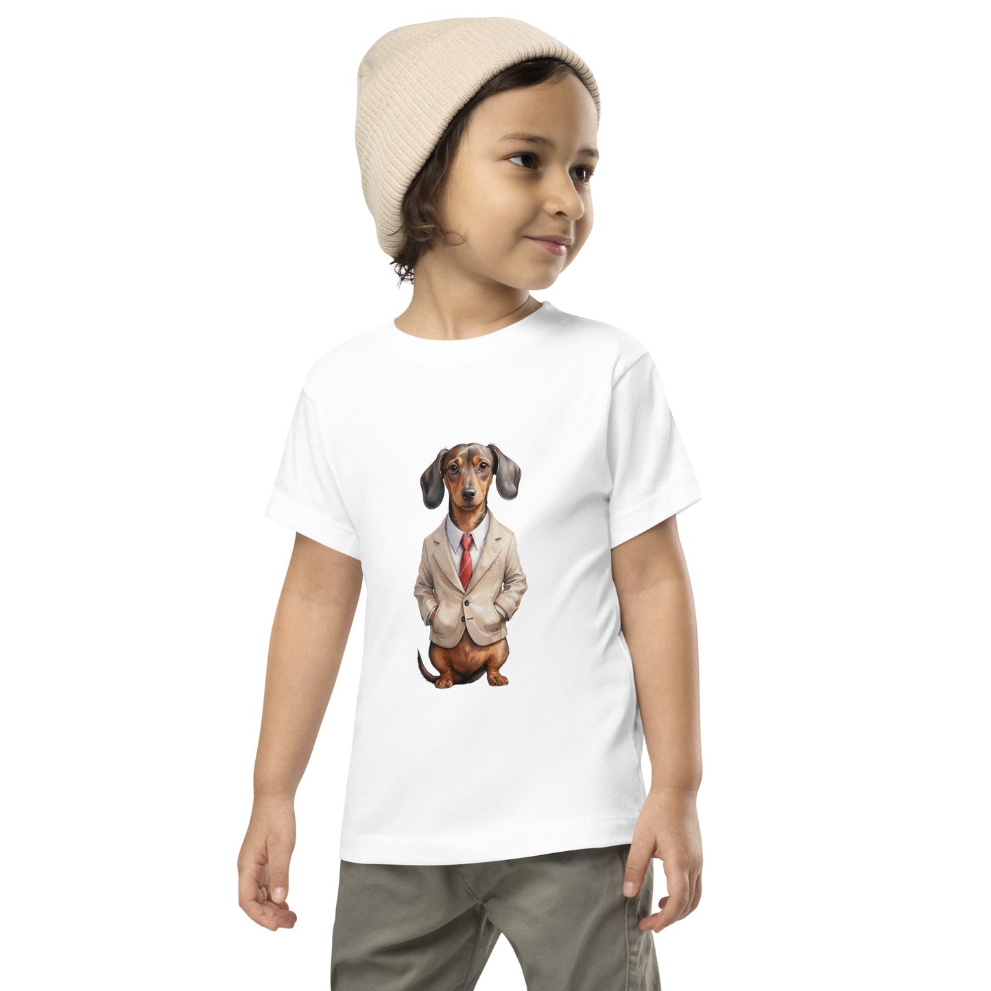 Dachshund Food Note Toddler T-Shirt