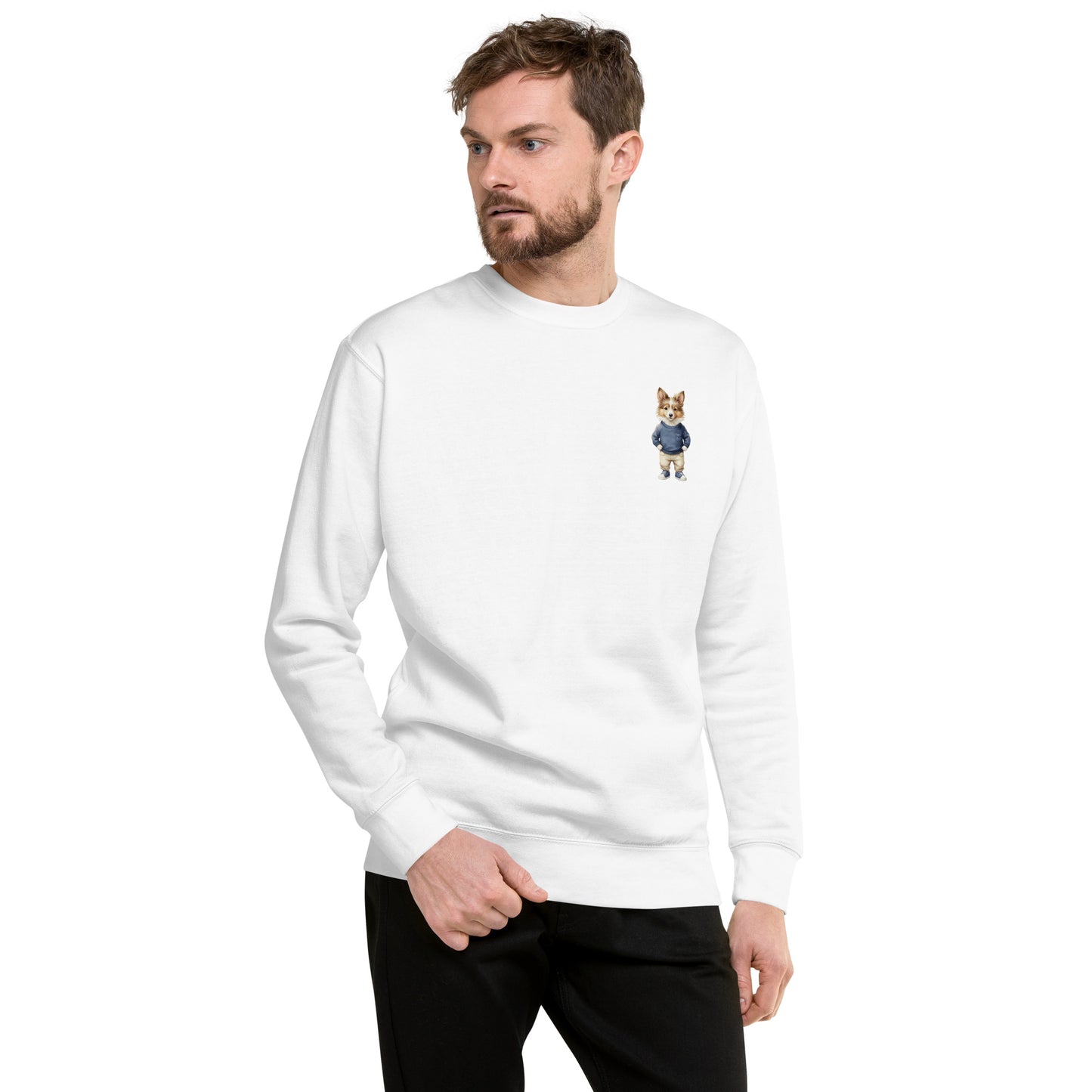 Shetland Sheepdog Joy Small Print Sweatshirt