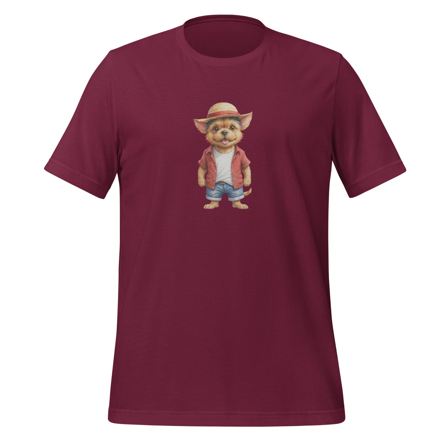 Norwich Terrier One Treat Large Print Unisex T-Shirt