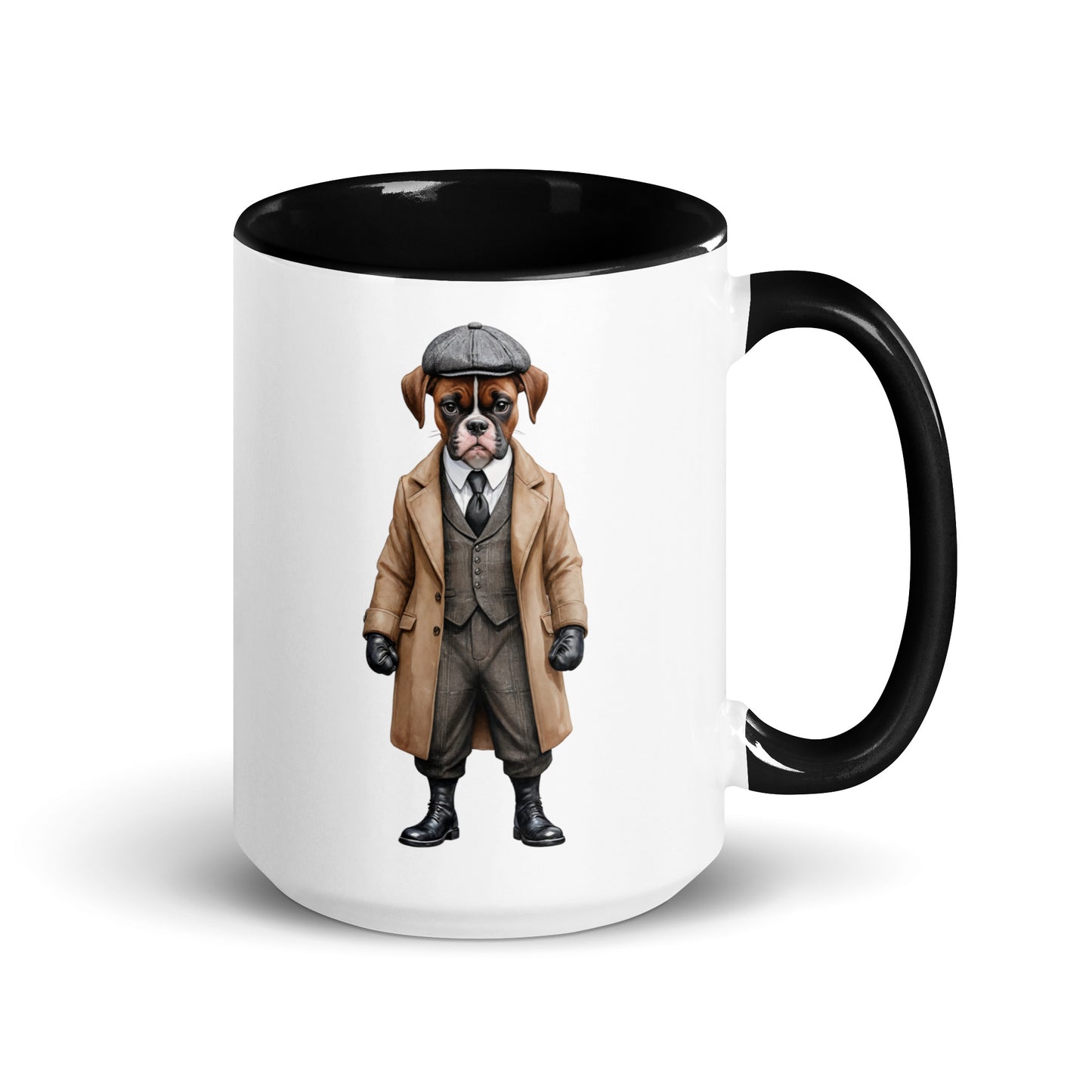 Boxer Vintage Shelby Mug with Color