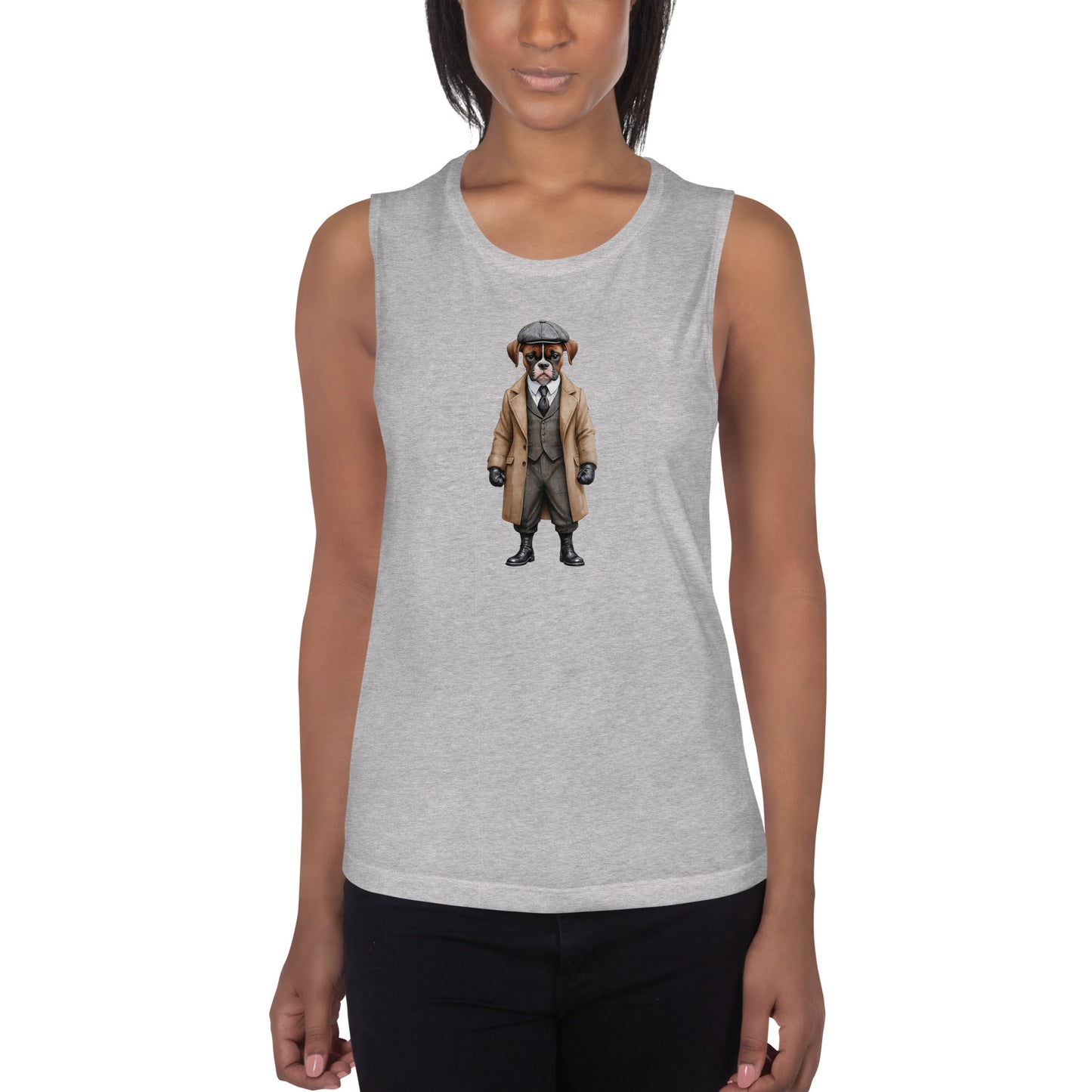 Boxer Vintage Shelby Ladies’ Muscle Tank
