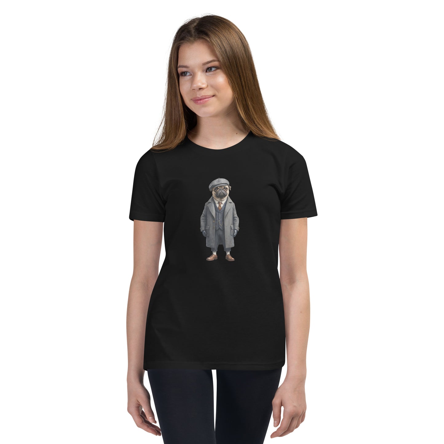 Pug Vintage Shelby Youth T-Shirt