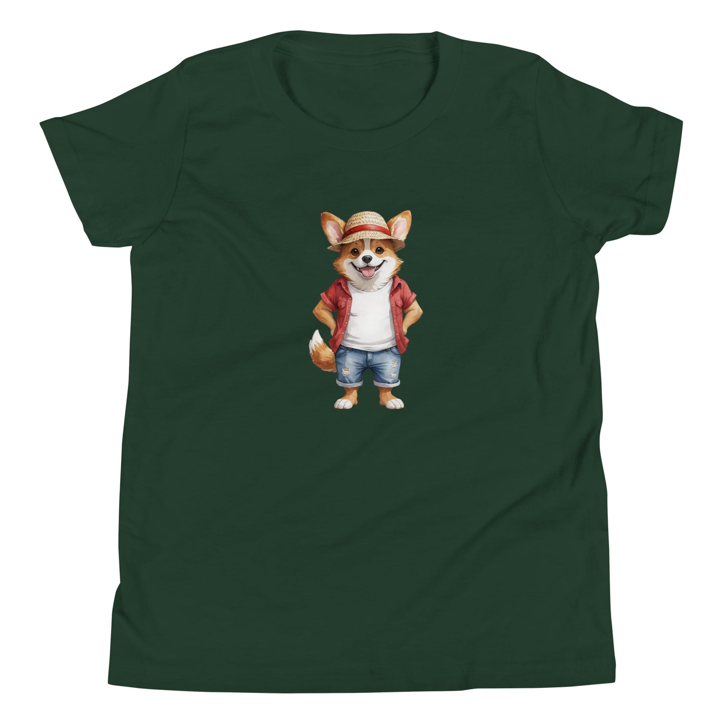 Corgi One Treat Youth T-Shirt