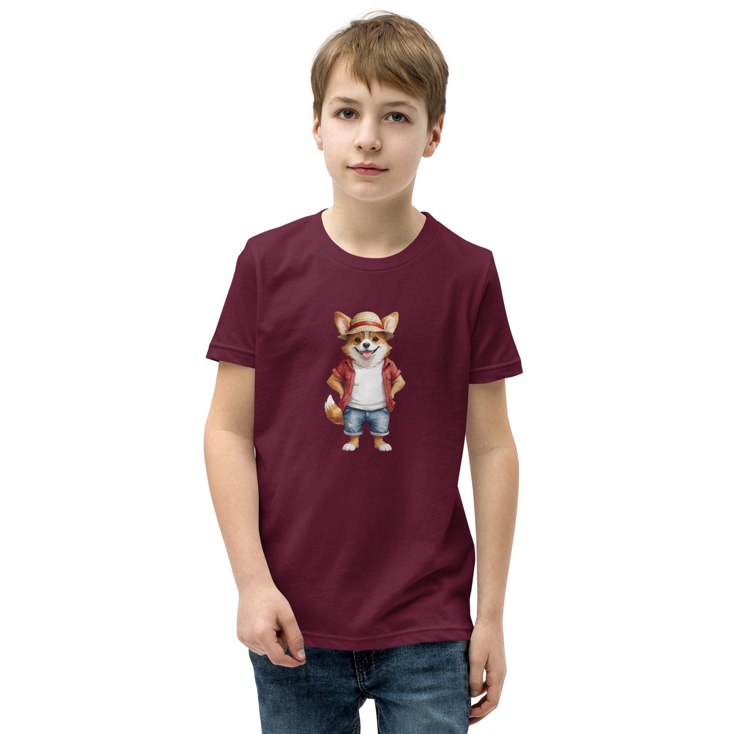 Corgi One Treat Youth T-Shirt