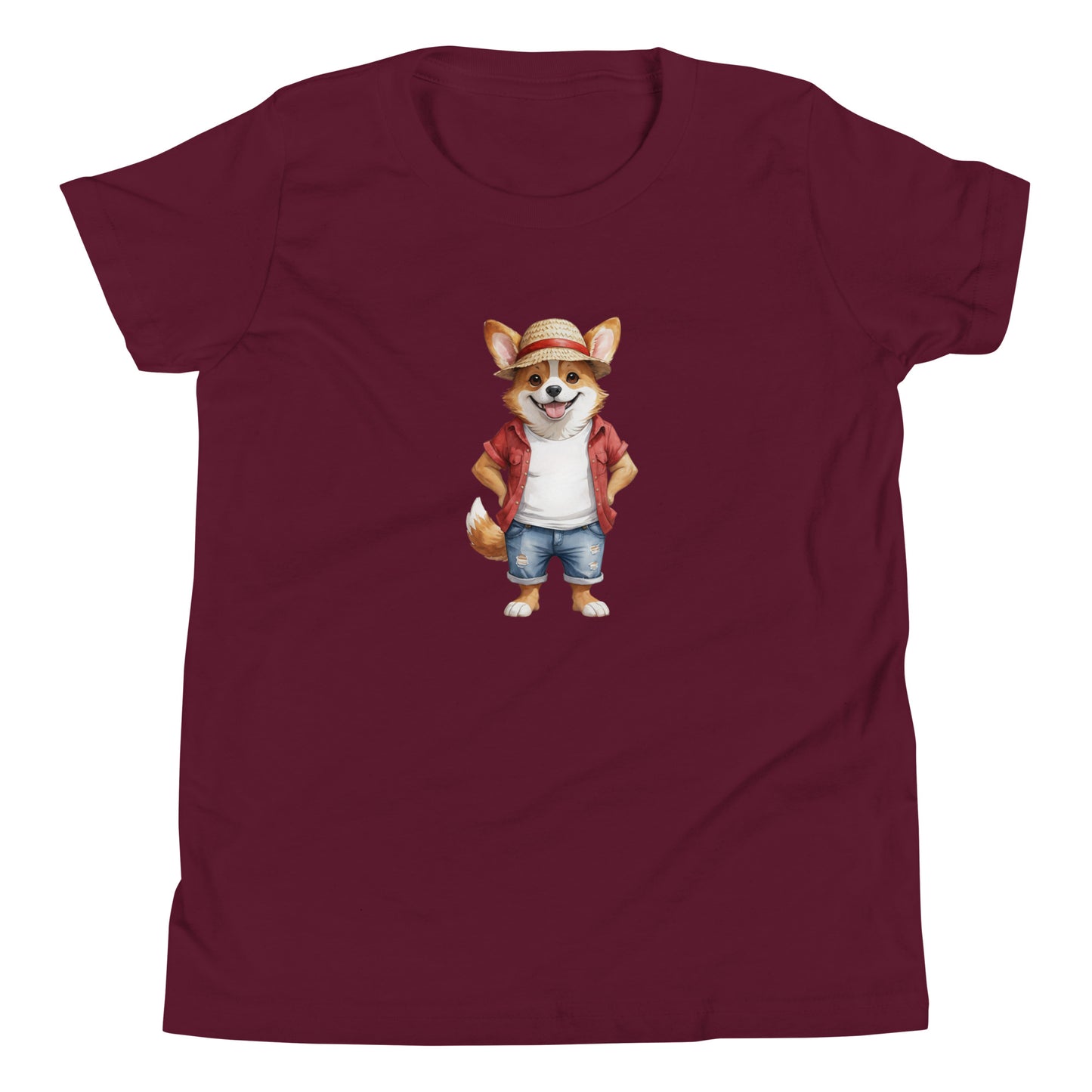 Corgi One Treat Youth T-Shirt