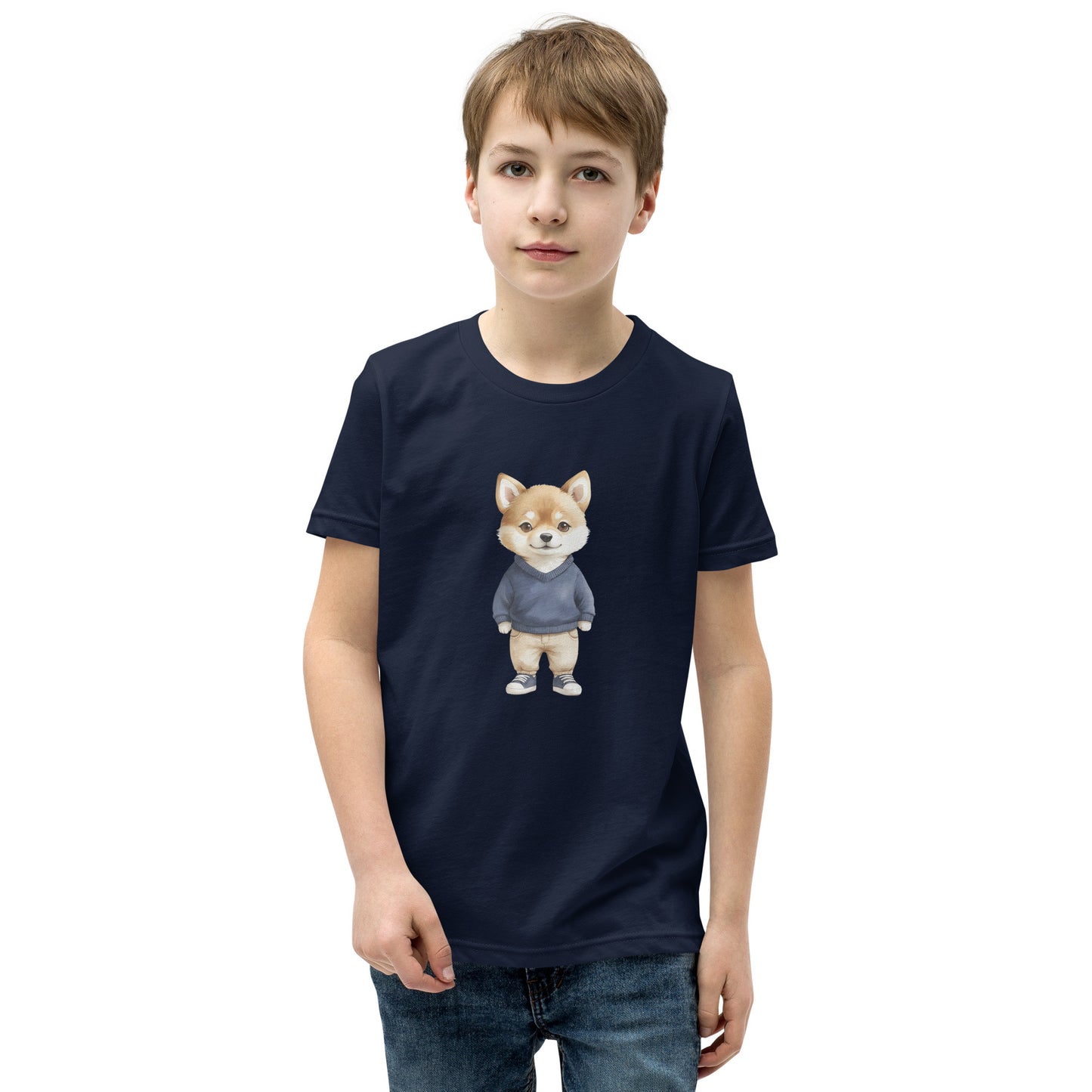 Shiba Inu Summer Treat Youth T-Shirt