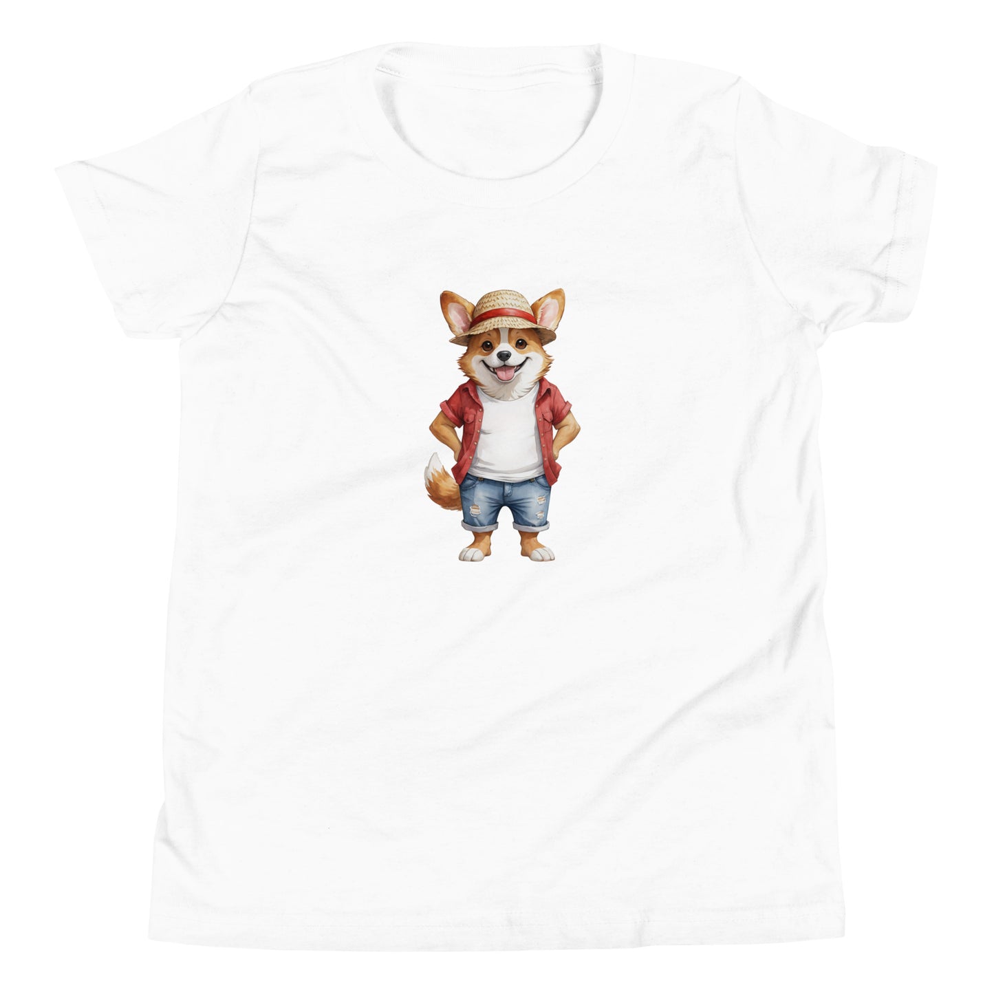 Corgi One Treat Youth T-Shirt