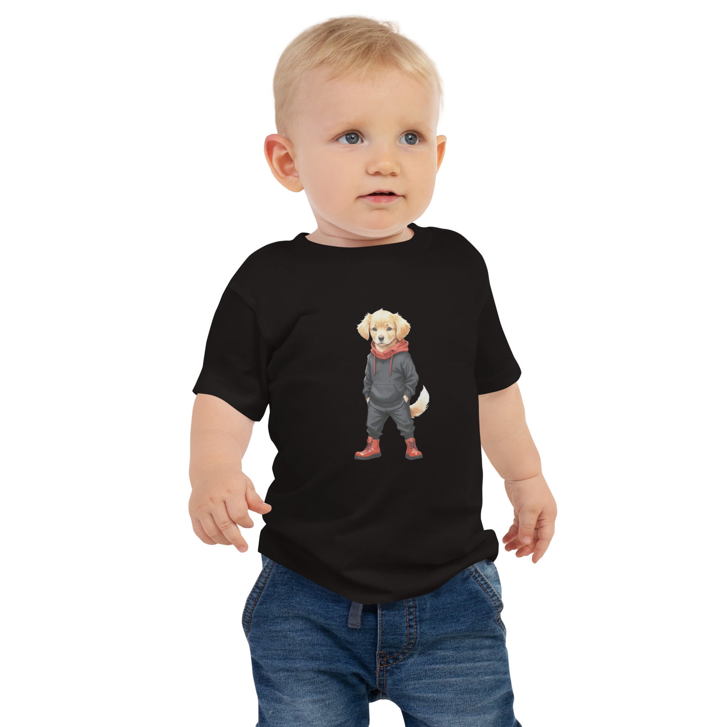 Golden Retriever Jujutsu Baby T-Shirt