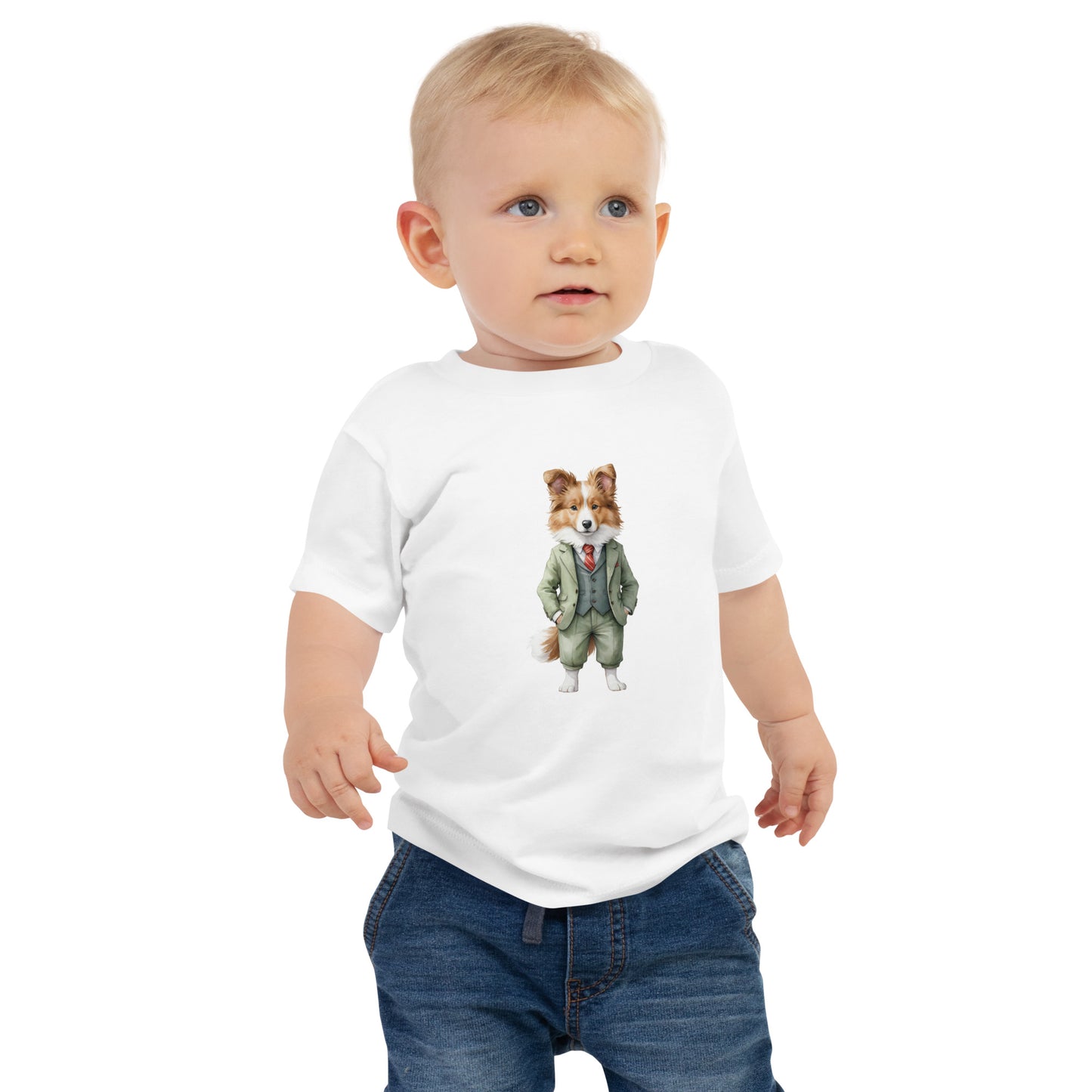 Shetland Sheepdog Spy x Baby T-Shirt