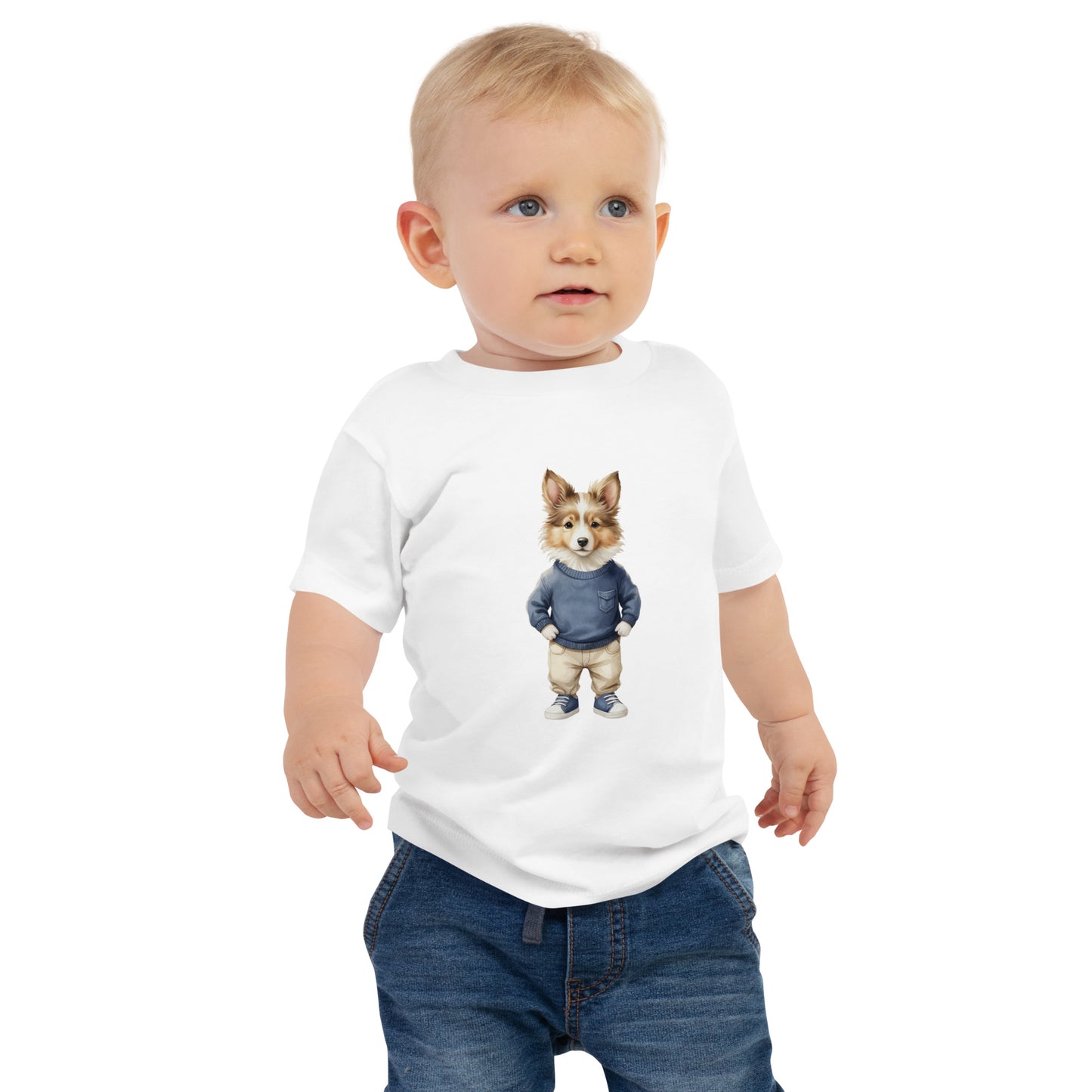 Shetland Sheepdog Joy Baby T-Shirt