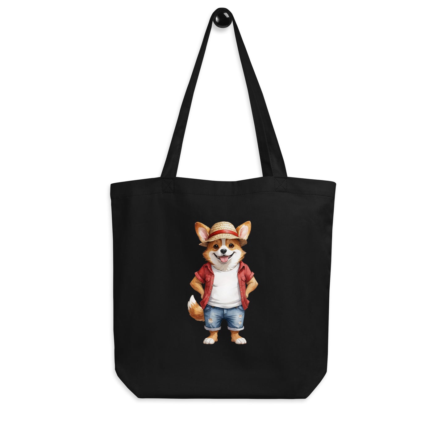 Corgi One Treat Eco Tote Bag