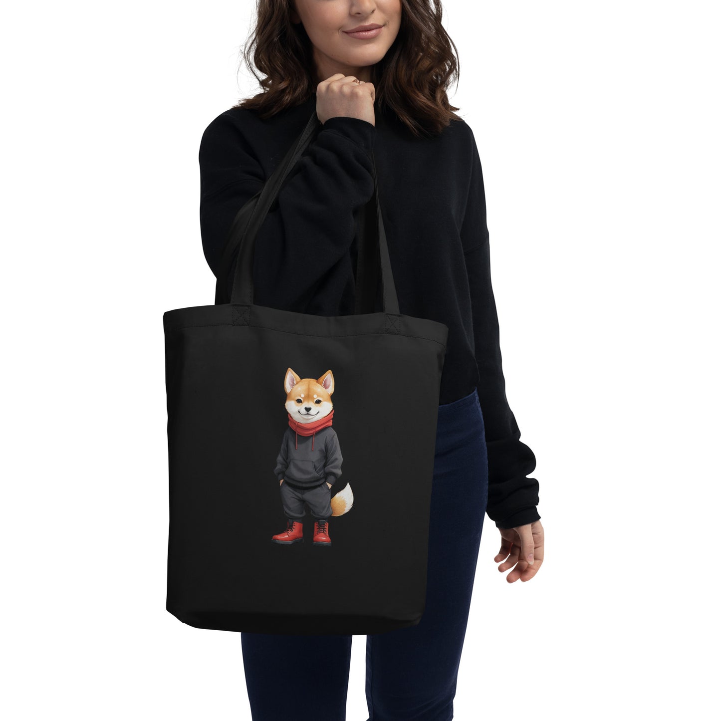 Shiba Inu Jujutsu Eco Tote Bag