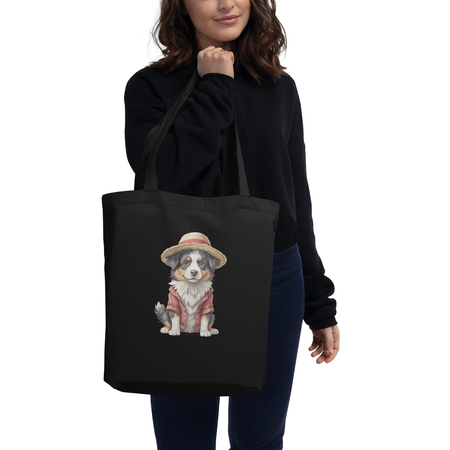 Australian Shepherd One Treat Eco Tote Bag
