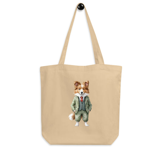 Shetland Sheepdog Spy x Eco Tote Bag