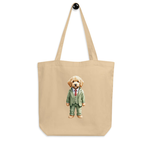 Goldendoodle Spy x Eco Tote Bag
