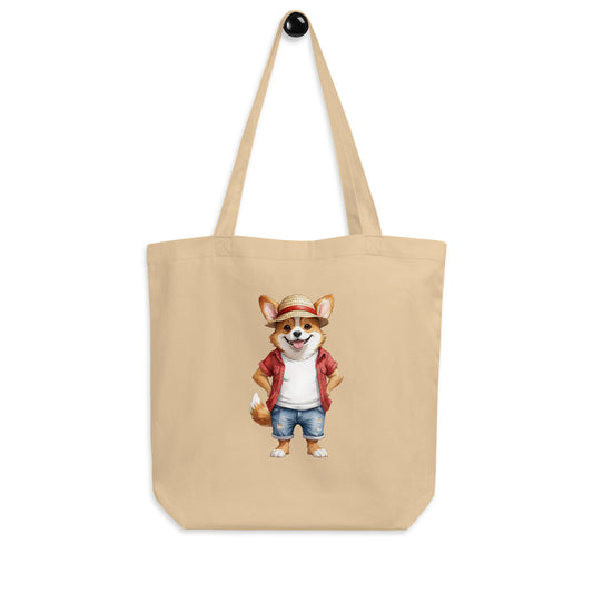 Corgi One Treat Eco Tote Bag