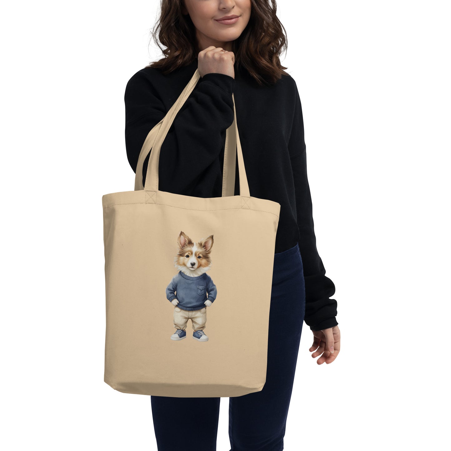 Shetland Sheepdog Joy Eco Tote Bag
