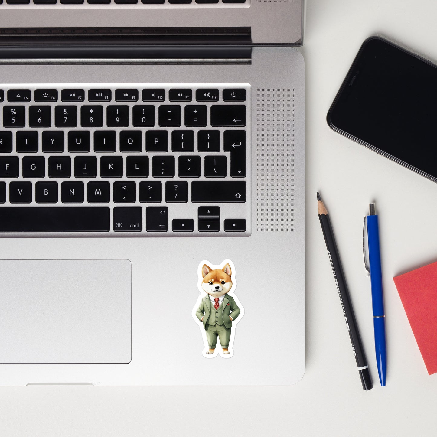 Shiba Inu Spy x Bubble-free stickers