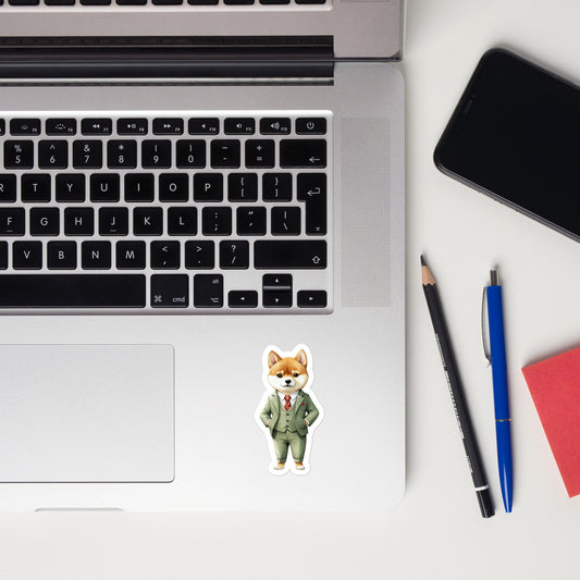 Shiba Inu Spy x Bubble-free stickers