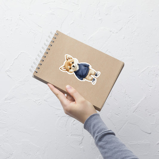 Shiba Inu Summer Treat Stickers