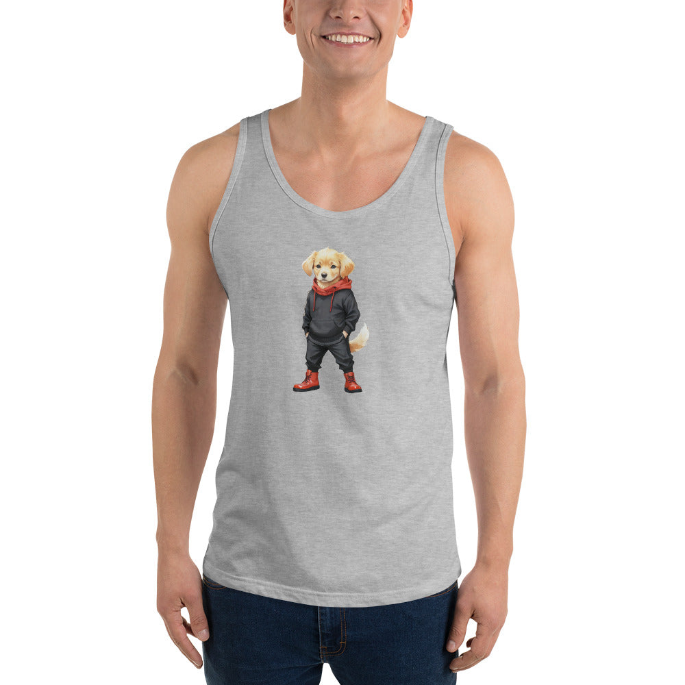 Golden Retriever Jujutsu Men's Tank Top