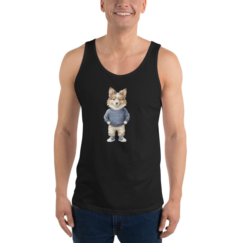 Shetland Sheepdog Joy Tank Top
