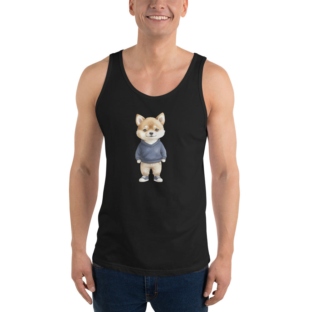 Shiba Inu Summer Treat Tank Top