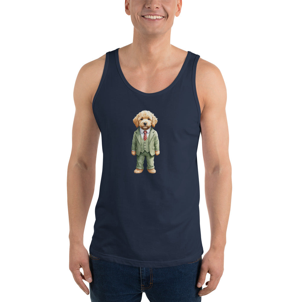 Goldendoodle Spy x Men's Tank Top