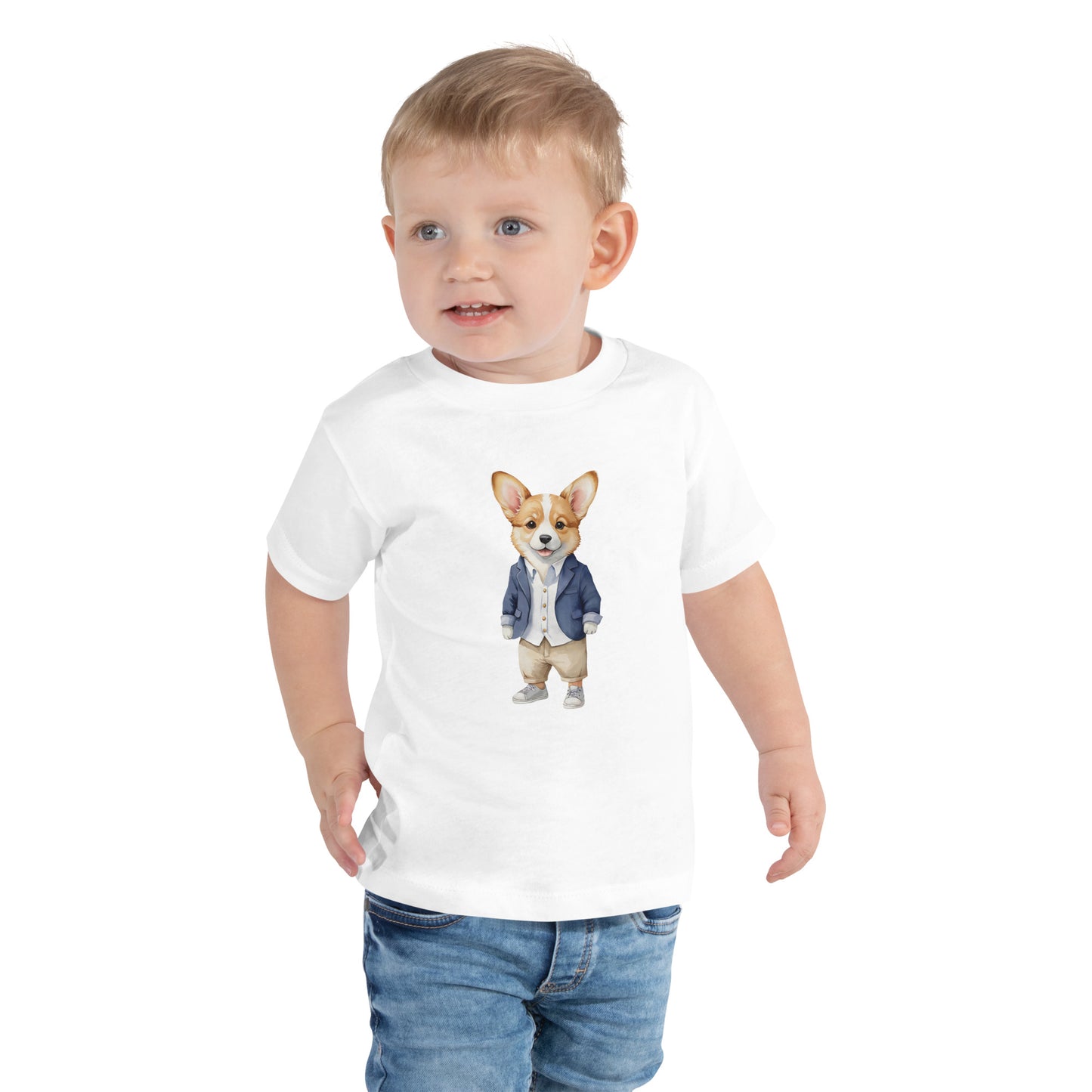 Corgi Good Boy Toddler T-Shirt