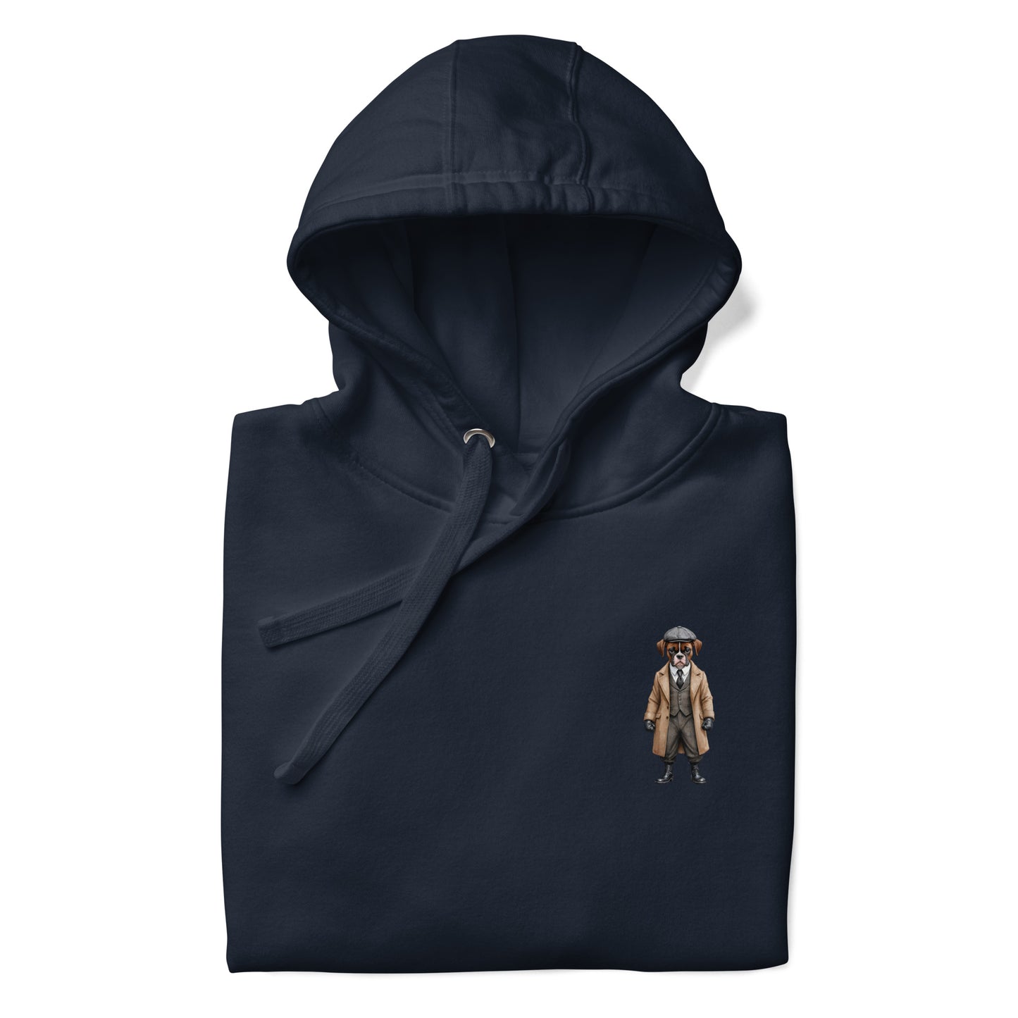 Boxer Vintage Shelby Small Print Unisex Hoodie