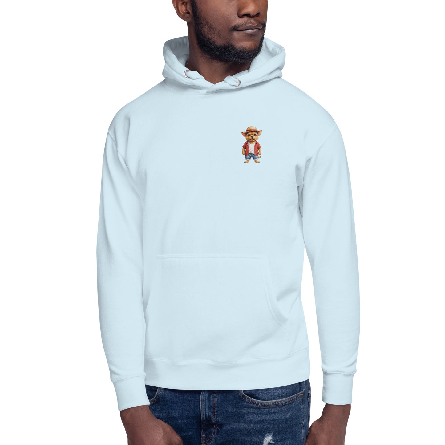 Norwich Terrier One Adventure Small Print Unisex Hoodie