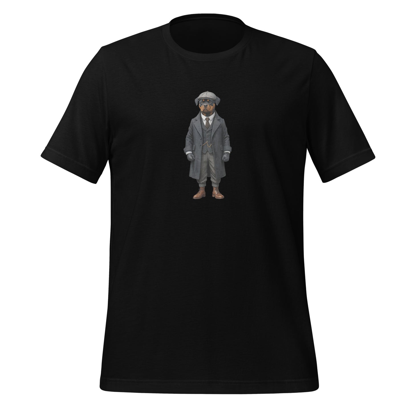 Rottweiler Vintage Shelby Large Print Unisex T-Shirt