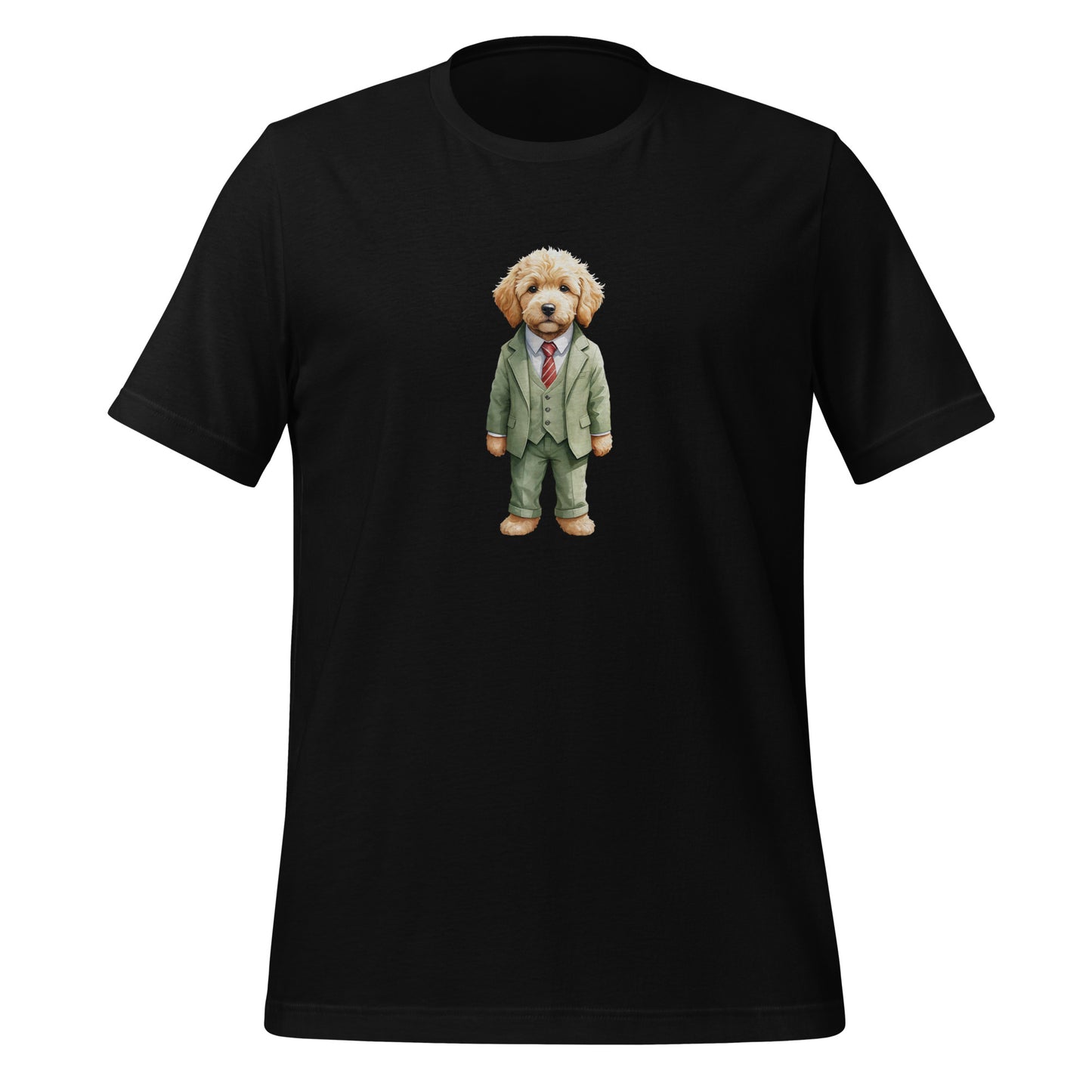 Goldendoodle Spy x Large Print Unisex T-Shirt