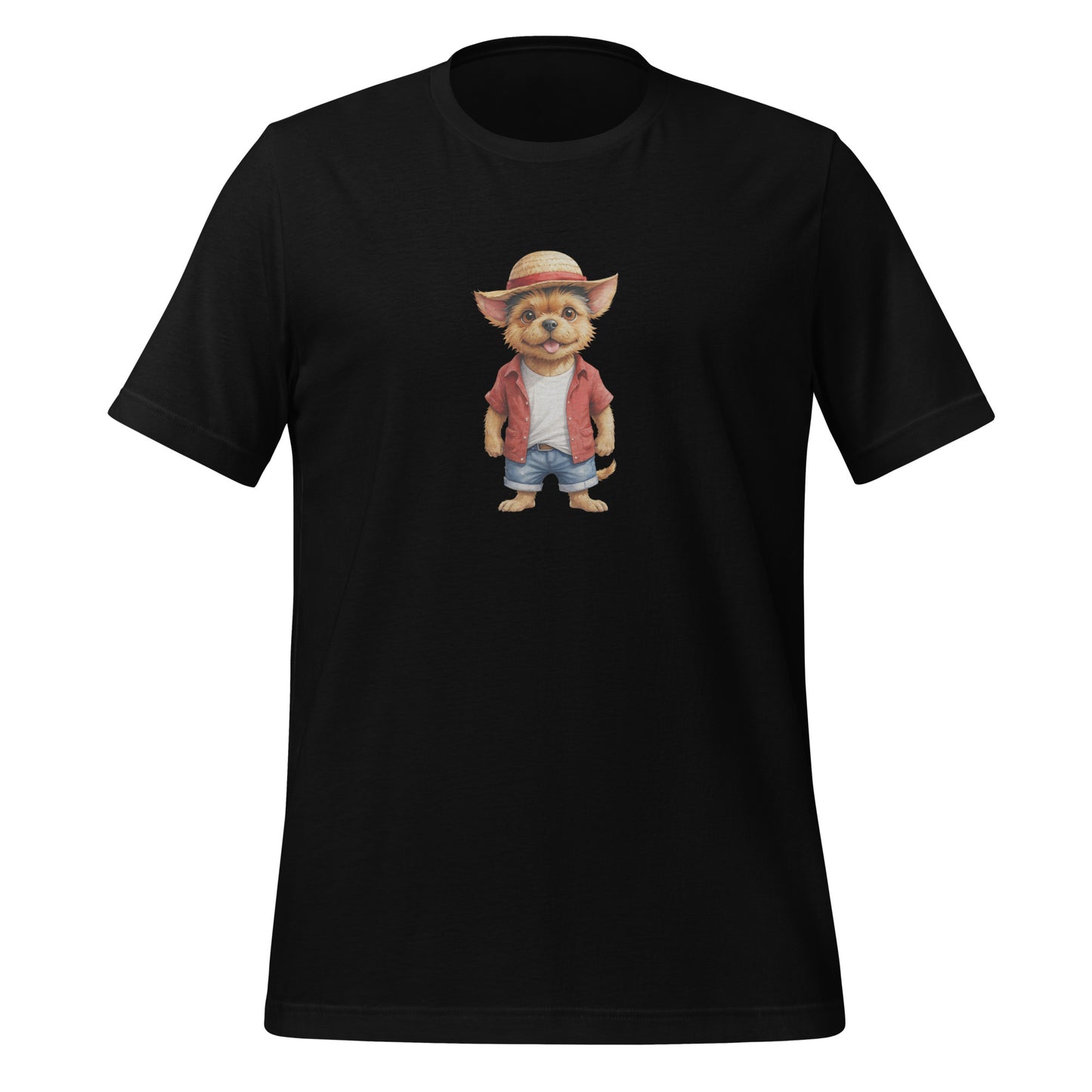 Norwich Terrier One Treat Large Print Unisex T-Shirt