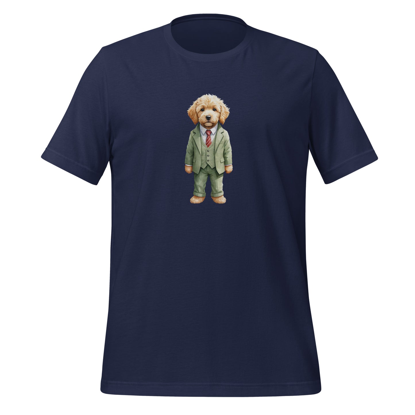 Goldendoodle Spy x Large Print Unisex T-Shirt