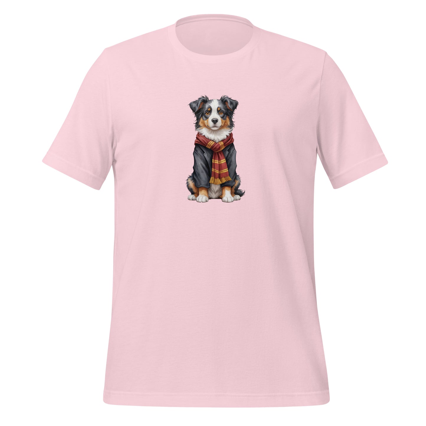 Australian Shepherd Wizard Large Print Unisex T-Shirt