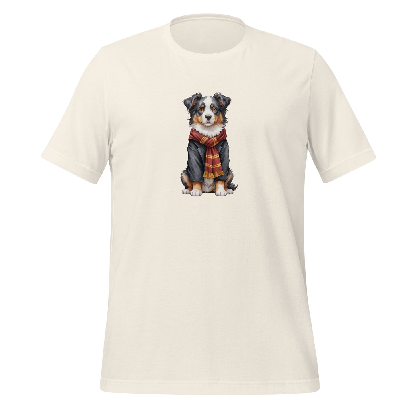 Australian Shepherd Wizard Large Print Unisex T-Shirt