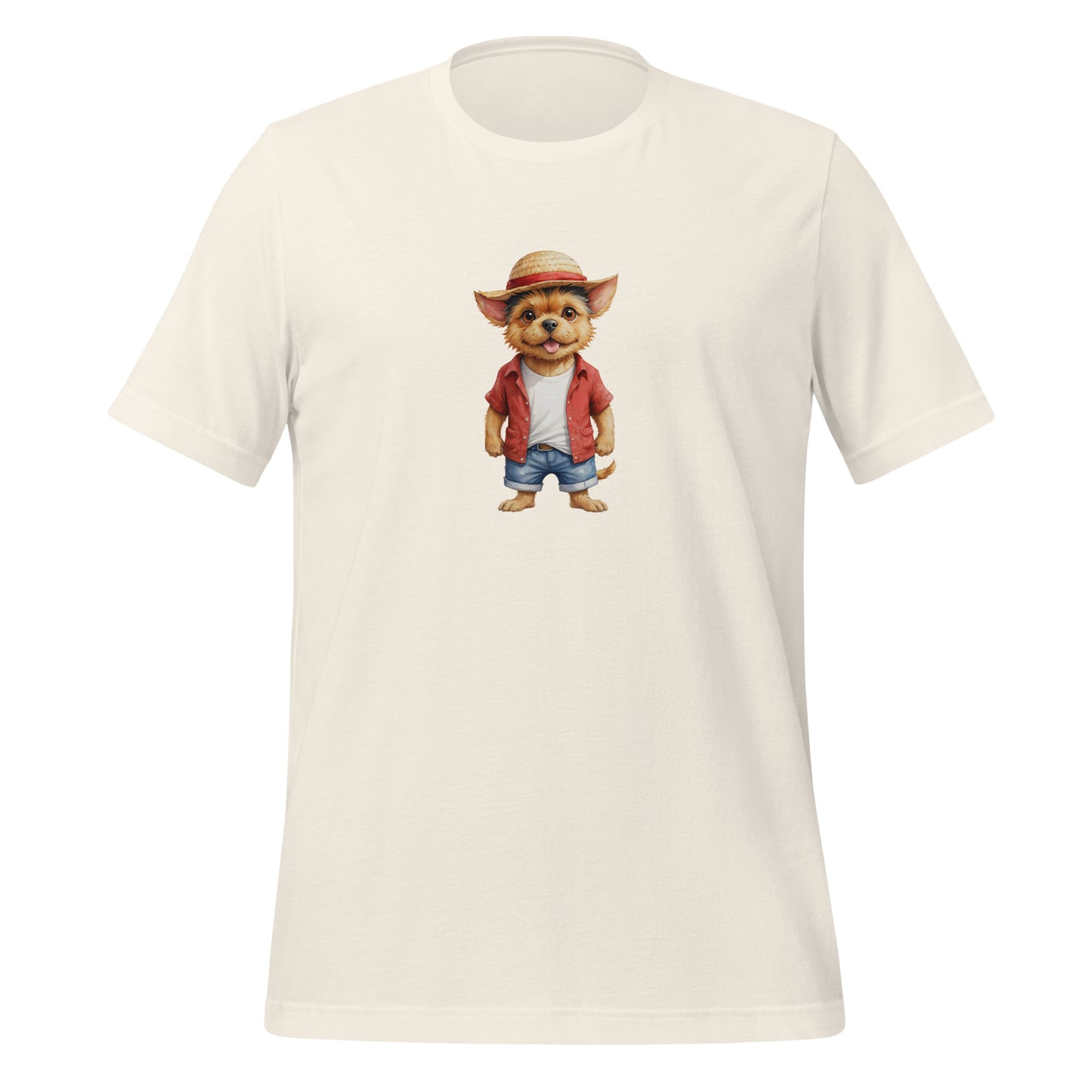 Norwich Terrier One Treat Large Print Unisex T-Shirt