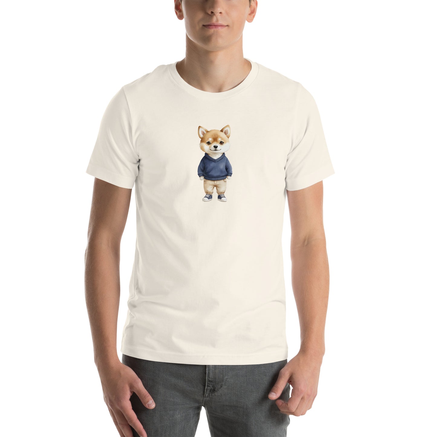 Corgi Good Boy Large Print Unisex T-Shirt